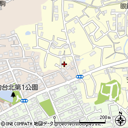 奈良県生駒市小明町641-6周辺の地図