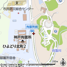 ひよどり台北町周辺の地図