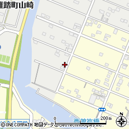 静岡県浜松市中央区雄踏町山崎3887周辺の地図