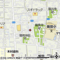 静岡県浜松市中央区飯田町950周辺の地図