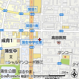 朝日新聞サービスアンカー　ＡＳＡ関目周辺の地図