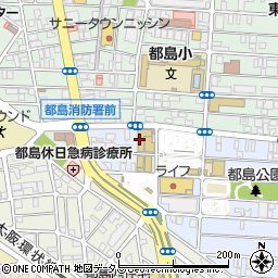 大阪都島自動車学校　適性診断係周辺の地図