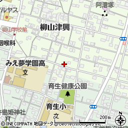 三重県津市柳山津興1421周辺の地図