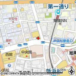 ヤマハミュージックリテイリング浜松店　ピアノ技術課周辺の地図