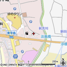 岡山県岡山市東区東平島84周辺の地図