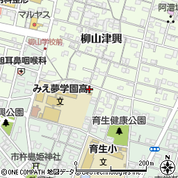 三重県津市柳山津興1248周辺の地図