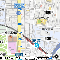 博多串焼き バッテンよかとぉ 天満2号店 とほ三十歩周辺の地図