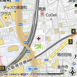 ベルギー名誉領事館（大阪）周辺の地図