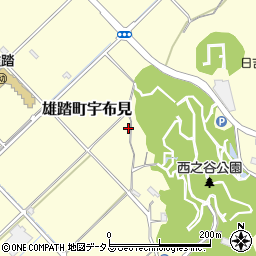 静岡県浜松市中央区雄踏町宇布見周辺の地図