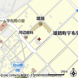 静岡県浜松市中央区雄踏町宇布見7411周辺の地図