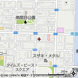 ベストライフ関目周辺の地図