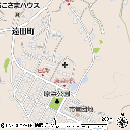 県営住宅原浜団地周辺の地図