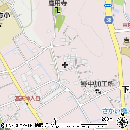 静岡県掛川市下土方34-7周辺の地図