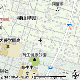 三重県津市柳山津興1412-2周辺の地図