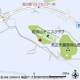 奈良市役所　奈良市企業局送配水管理センター周辺の地図