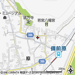 岡山県岡山市北区原1026周辺の地図