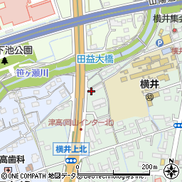 サニーハウス横井Ｂ周辺の地図