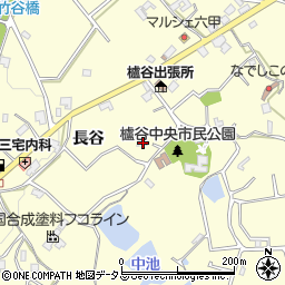 兵庫県神戸市西区櫨谷町長谷116周辺の地図