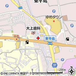 岡山県岡山市東区東平島121-1周辺の地図