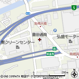 兵庫県神戸市東灘区魚崎浜町18周辺の地図
