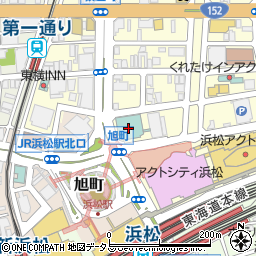 ホテルクラウンパレス浜松　芙蓉の間周辺の地図