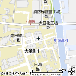 日油株式会社尼崎工場　環境安全管理室周辺の地図