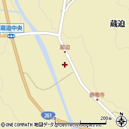 広島県山県郡北広島町蔵迫40周辺の地図