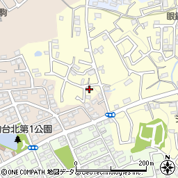 奈良県生駒市小明町640周辺の地図