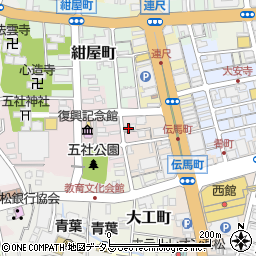 静岡県浜松市中央区利町310周辺の地図