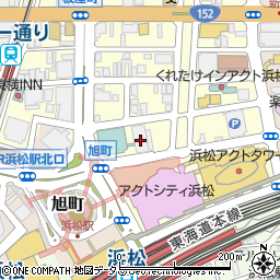 郵船トラベル株式会社　浜松営業所周辺の地図
