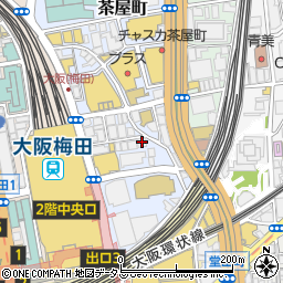 日本聖公会大阪聖パウロ教会周辺の地図