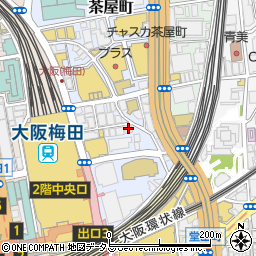 日本聖公会大阪聖パウロ教会周辺の地図