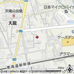 静岡県磐田市天龍466-2周辺の地図