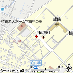 静岡県浜松市中央区雄踏町宇布見9507周辺の地図