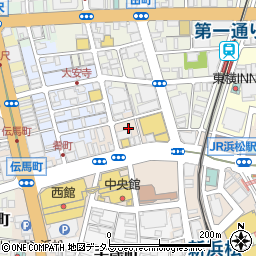 静岡県浜松市中央区鍛冶町320周辺の地図