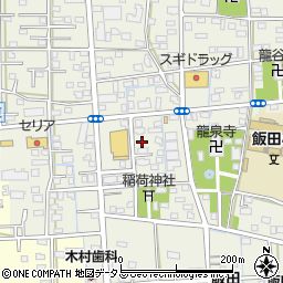 静岡県浜松市中央区飯田町947周辺の地図