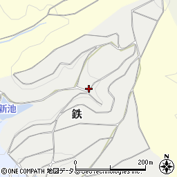 岡山県岡山市東区鉄662周辺の地図