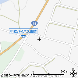 広島県安芸高田市甲田町下甲立1227周辺の地図