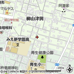 三重県津市柳山津興1424周辺の地図
