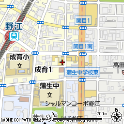 大阪トヨペット都島店周辺の地図