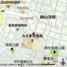 三重県津市柳山津興1252周辺の地図