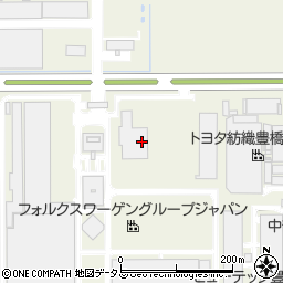 トヨタ輸送株式会社　豊橋営業所周辺の地図