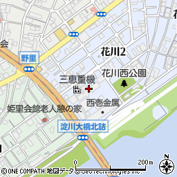 有限会社東洋管財周辺の地図