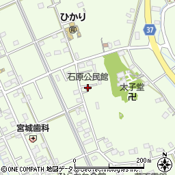 石原公民館周辺の地図