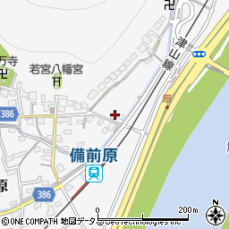 岡山県岡山市北区原923周辺の地図