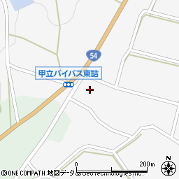 広島県安芸高田市甲田町下甲立1220周辺の地図