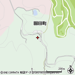 奈良県奈良市園田町周辺の地図