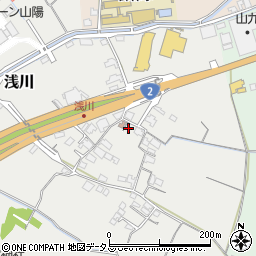 岡山県岡山市東区浅川202周辺の地図