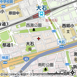 前田総合鑑定所周辺の地図