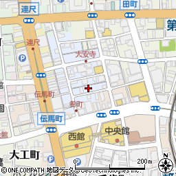 静岡県浜松市中央区肴町318周辺の地図